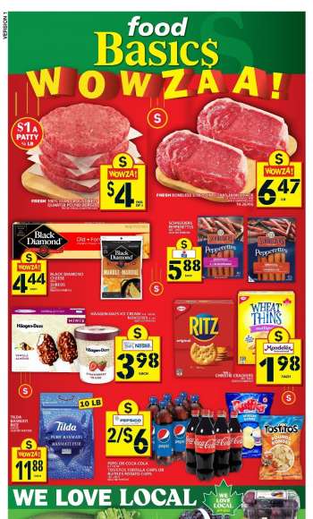 Circulaire Food Basics - 01 Septembre 2022 - 07 Septembre 2022.