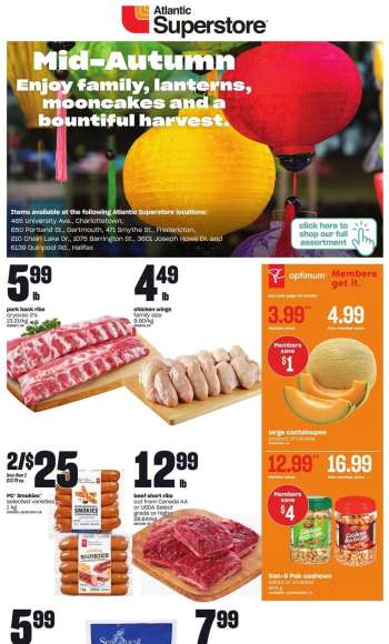 Atlantic Superstore Flyer - August 25, 2022 - September 07, 2022.