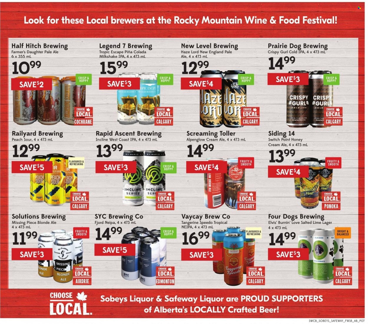 Sobeys Liquor flyer - September 01, 2022 - September 07, 2022. Page 7