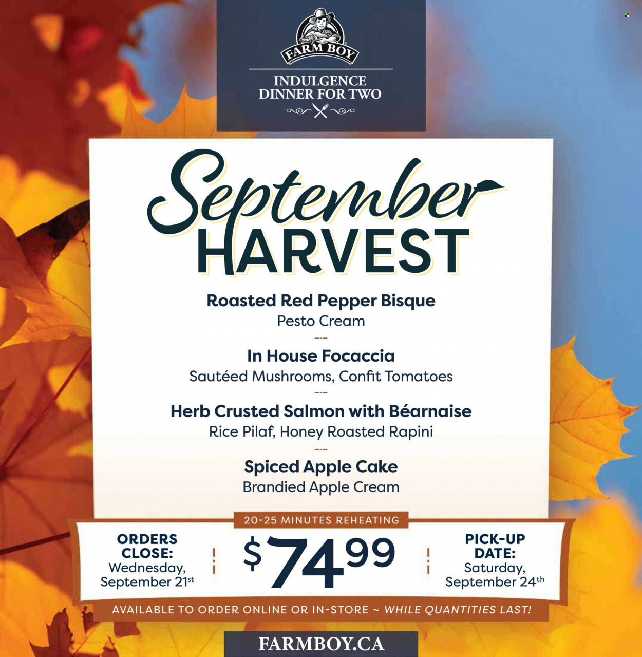 Farm Boy flyer - September 01, 2022 - September 07, 2022. Page 2