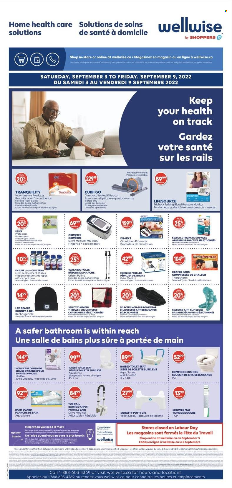 Shoppers Drug Mart flyer - September 03, 2022 - September 09, 2022. Page 18