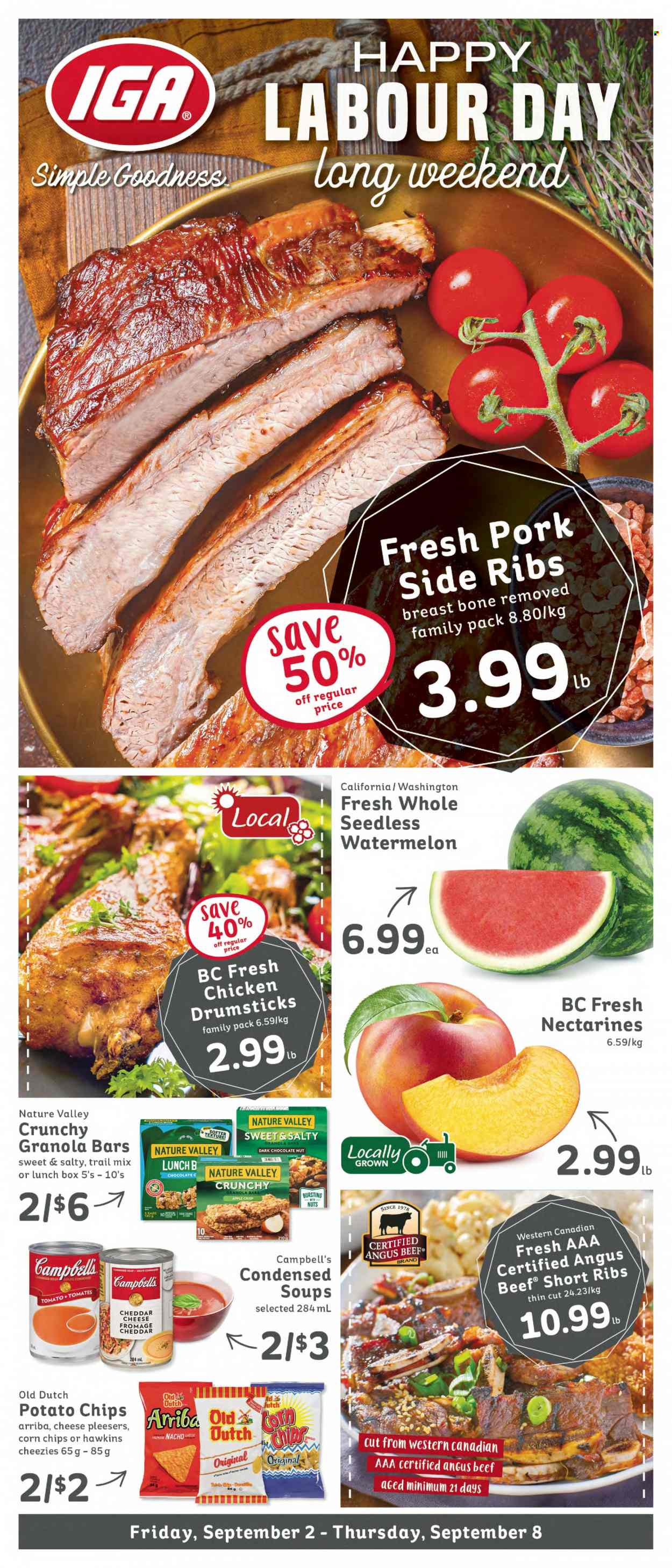IGA Simple Goodness flyer - September 02, 2022 - September 08, 2022. Page 1