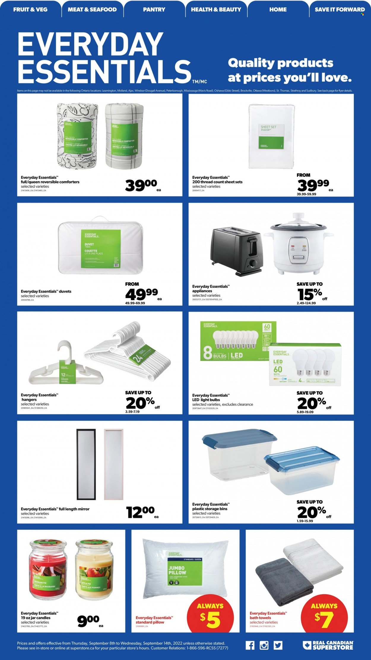 Real Canadian Superstore flyer - September 08, 2022 - September 14, 2022. Page 20