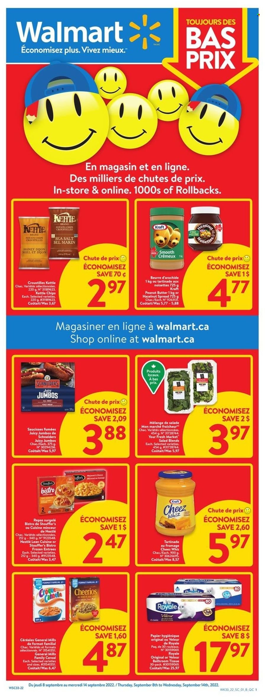 Walmart flyer - September 08, 2022 - September 14, 2022. Page 1