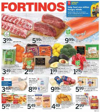 Fortinos Flyer - September 08, 2022 - September 14, 2022.