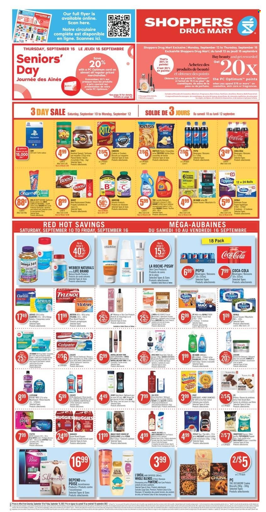 Shoppers Drug Mart flyer - September 10, 2022 - September 16, 2022. Page 1
