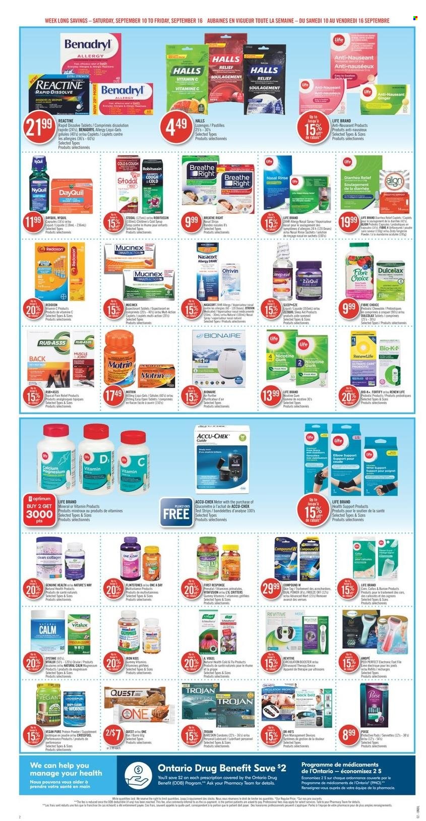 Shoppers Drug Mart flyer - September 10, 2022 - September 16, 2022. Page 2