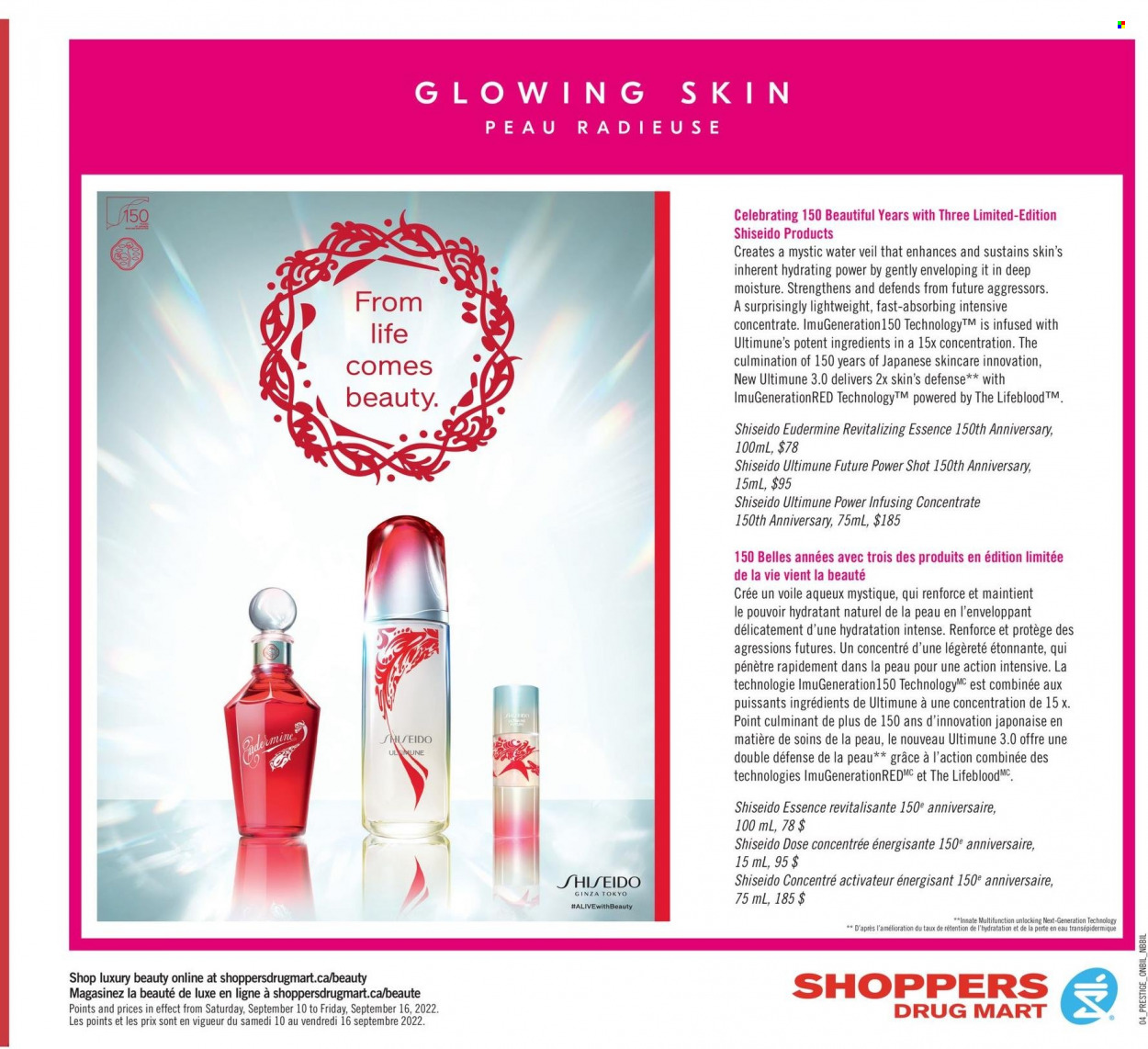 Shoppers Drug Mart flyer - September 10, 2022 - September 16, 2022. Page 8