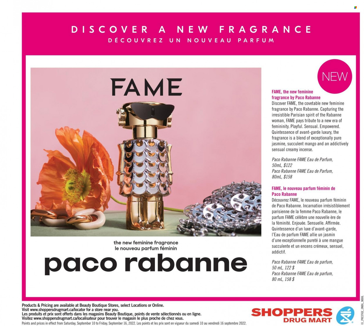 Shoppers Drug Mart flyer - September 10, 2022 - September 16, 2022. Page 9