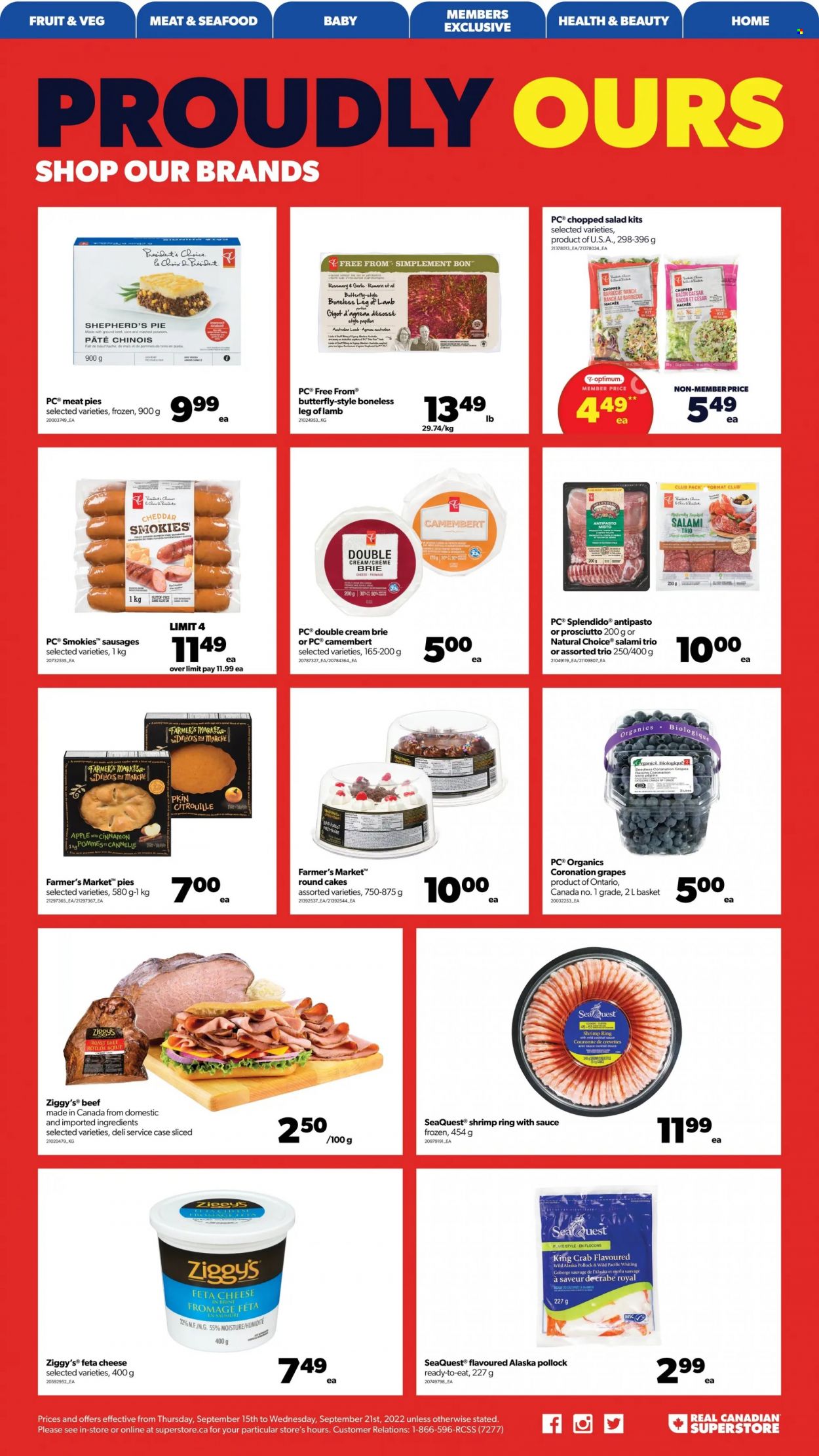 Real Canadian Superstore flyer - September 15, 2022 - September 21, 2022. Page 7