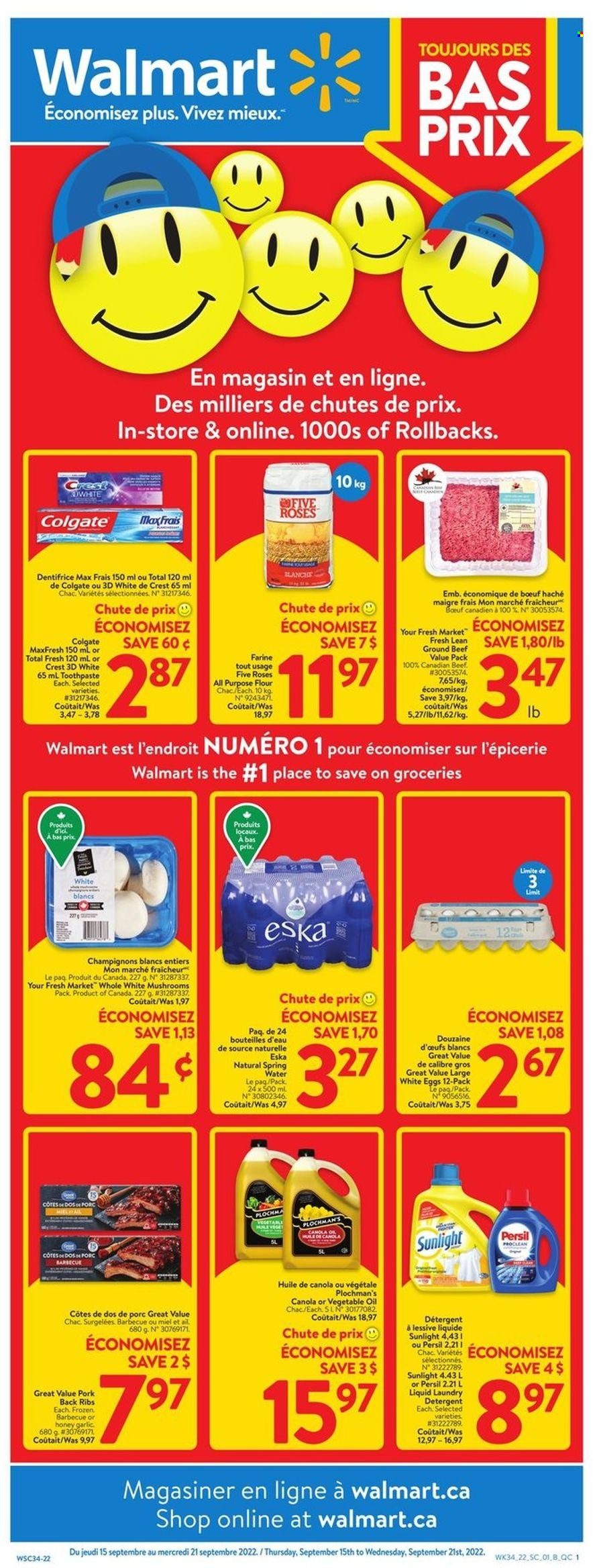 Walmart flyer - September 15, 2022 - September 21, 2022. Page 1