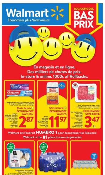 Circulaire Walmart - 15 Septembre 2022 - 21 Septembre 2022.