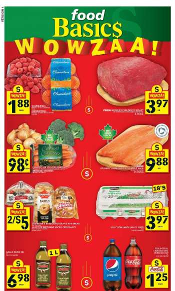 Circulaire Food Basics - 15 Septembre 2022 - 21 Septembre 2022.