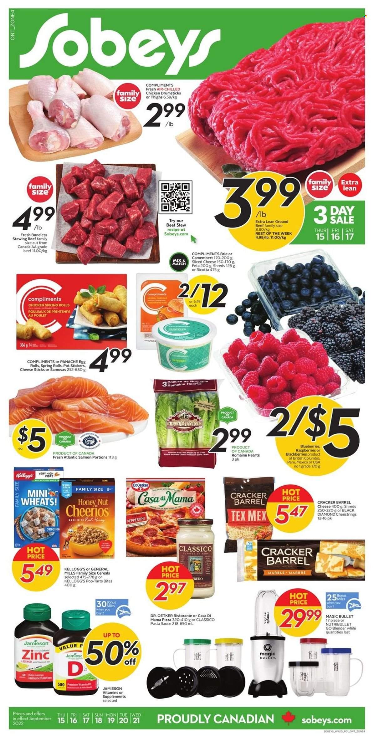 Sobeys flyer - September 15, 2022 - September 21, 2022. Page 1
