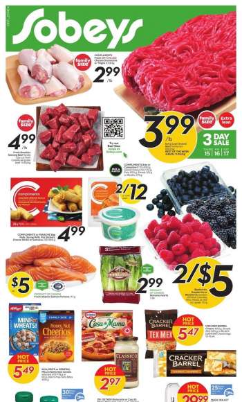 Circulaire Sobeys - 15 Septembre 2022 - 21 Septembre 2022.