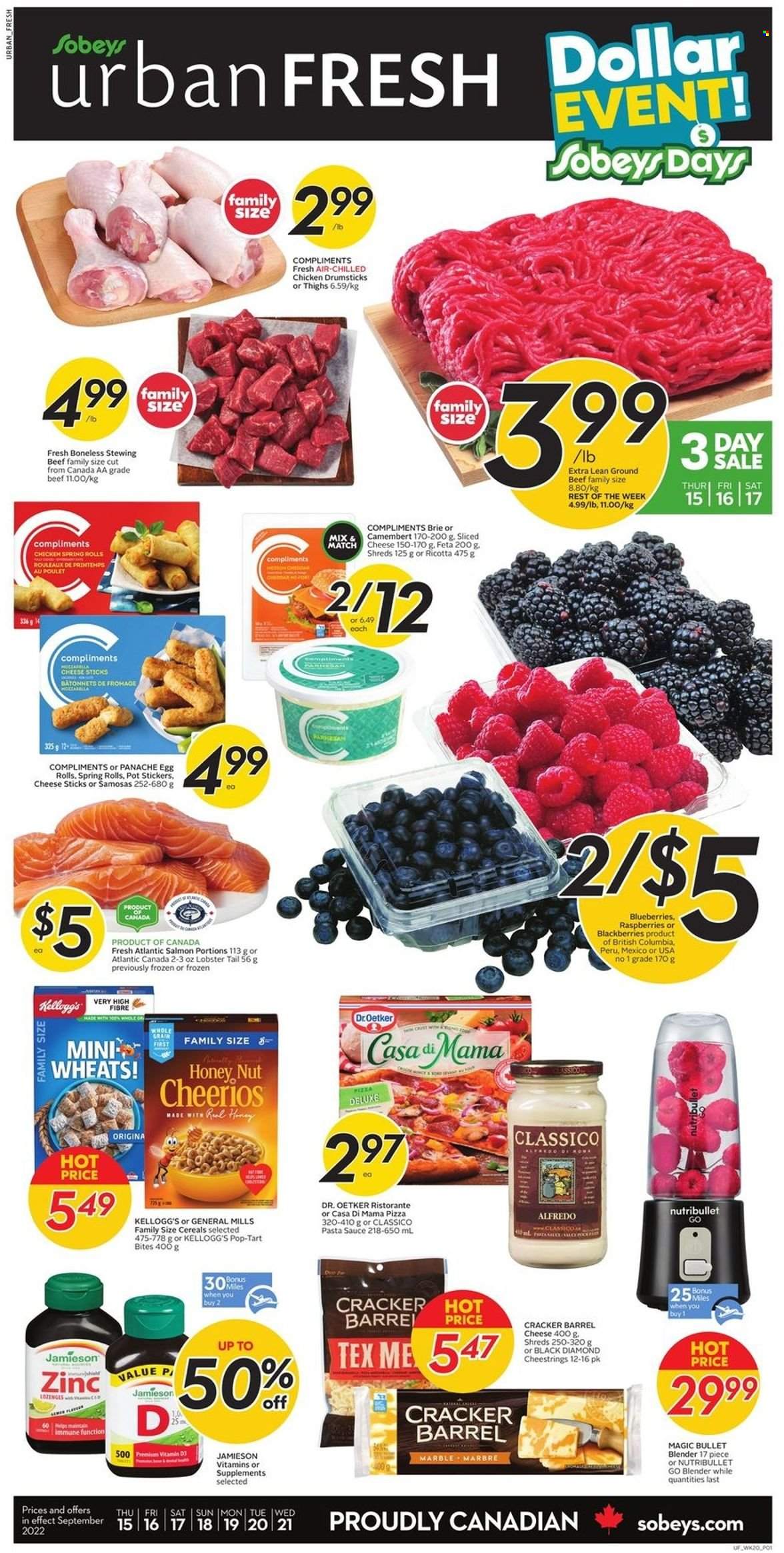 Sobeys Urban Fresh flyer - September 15, 2022 - September 21, 2022. Page 1