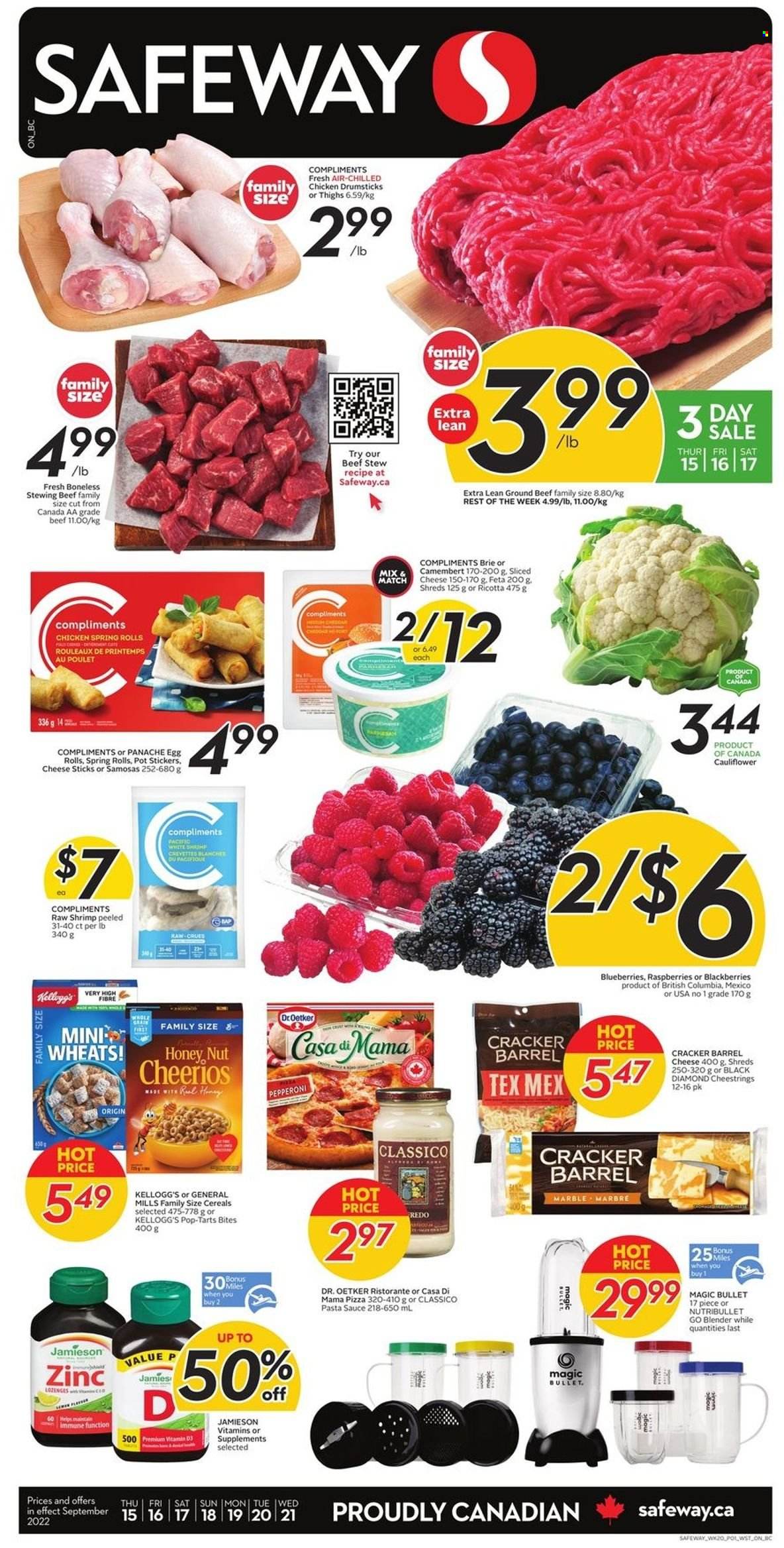 Circulaire Safeway - 15 Septembre 2022 - 21 Septembre 2022. Page 1