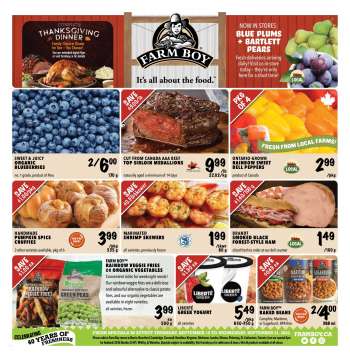 Farm Boy Flyer - September 15, 2022 - September 21, 2022.