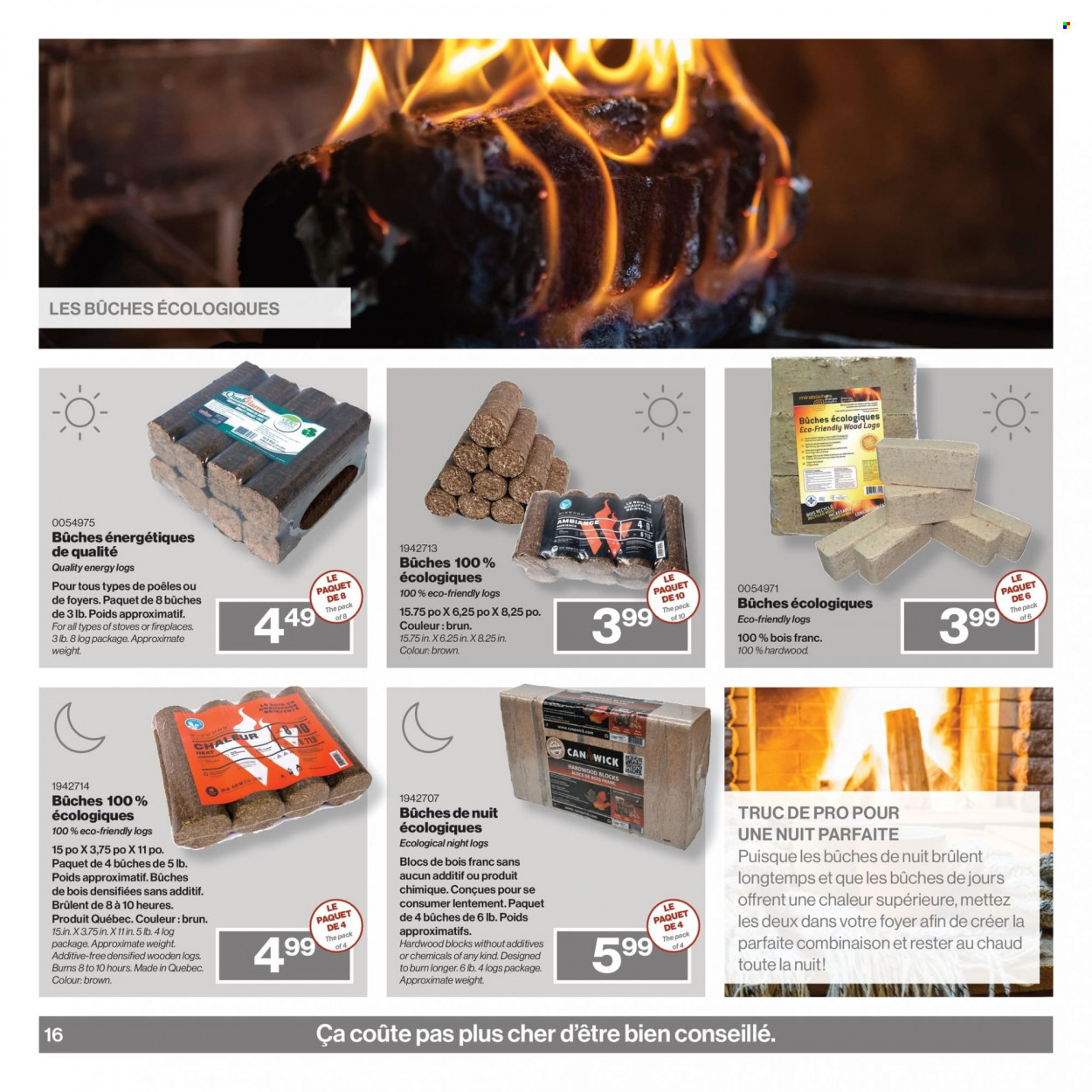 thumbnail - Patrick Morin Flyer - September 15, 2022 - December 31, 2022 - Sales products - fireplace. Page 16.