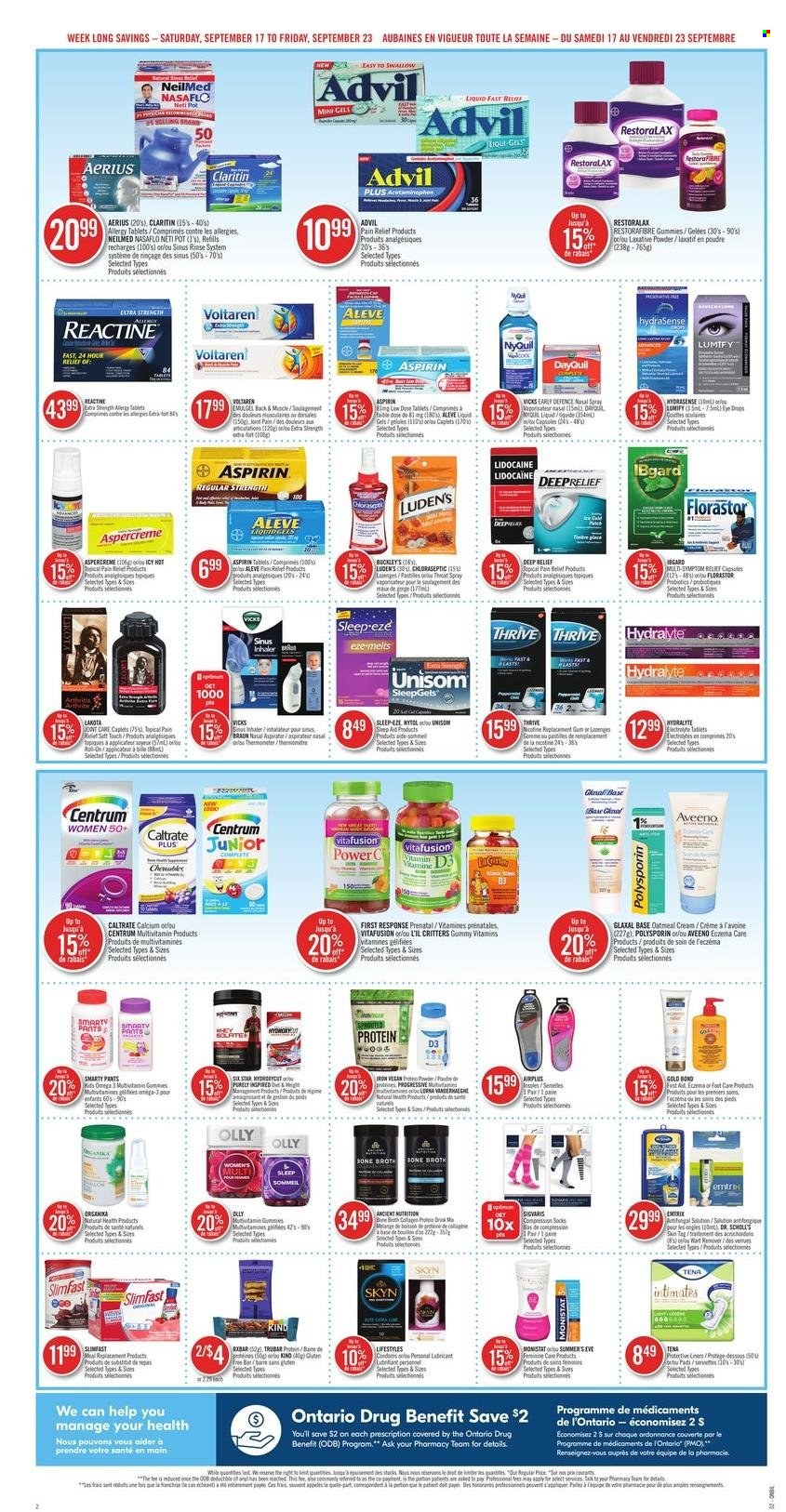 Shoppers Drug Mart flyer - September 17, 2022 - September 23, 2022. Page 2