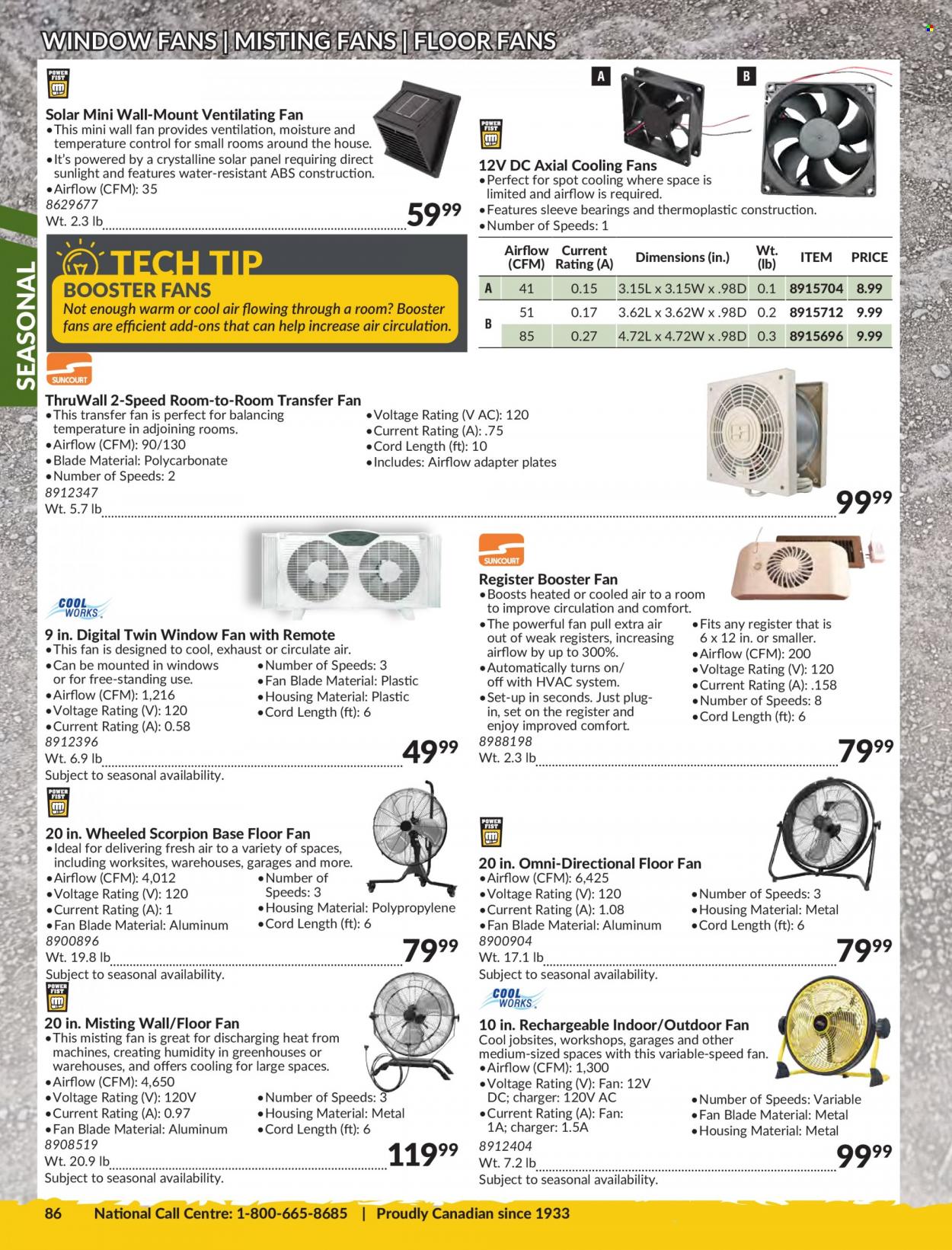 thumbnail - Princess Auto Flyer - Sales products - solar panel. Page 90.