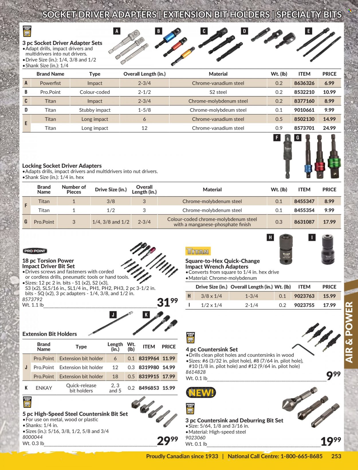 thumbnail - Princess Auto Flyer - Sales products - drill, impact driver, wrench, hand tools. Page 257.