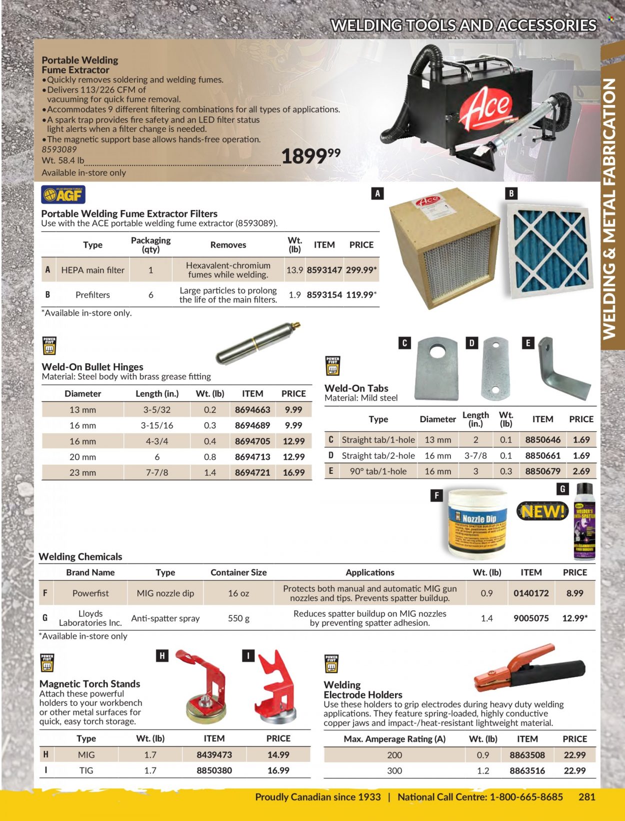 thumbnail - Princess Auto Flyer - Sales products - work bench, container. Page 285.