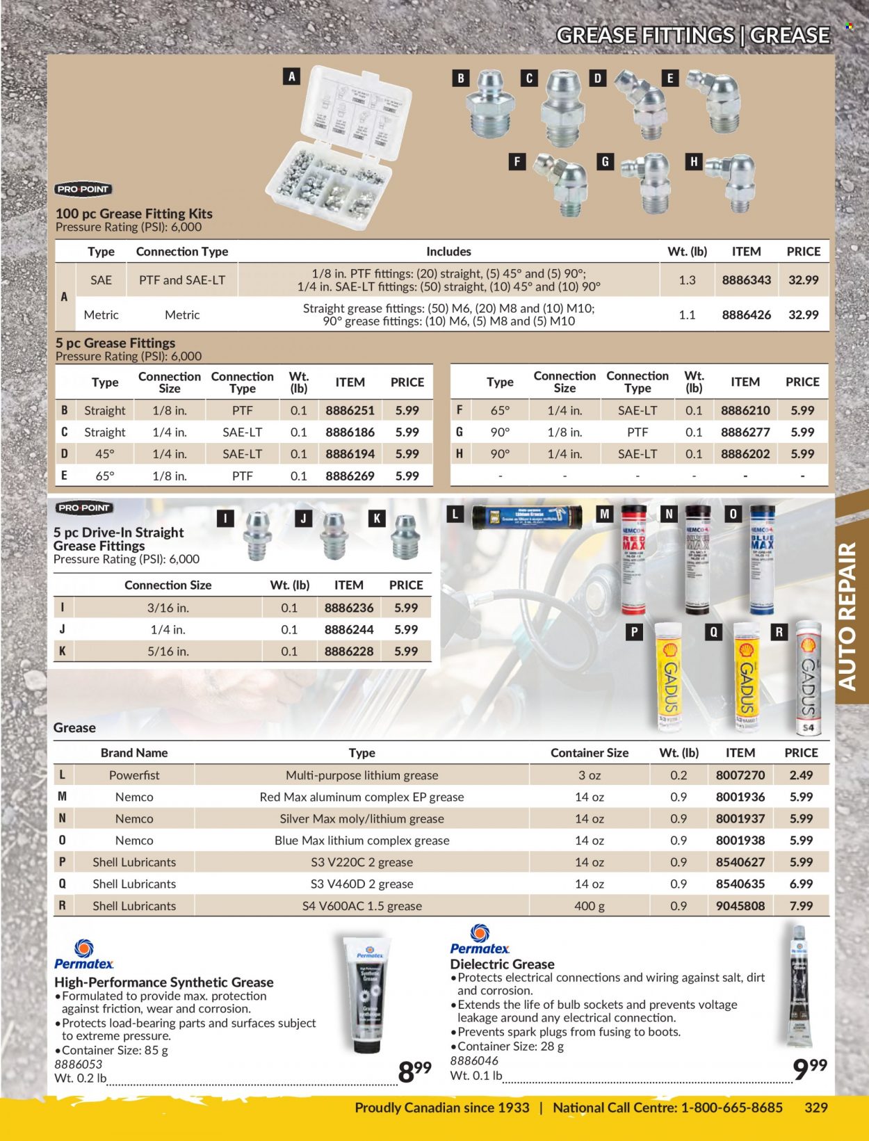 thumbnail - Princess Auto Flyer - Sales products - socket, container, spark plugs, Shell. Page 333.