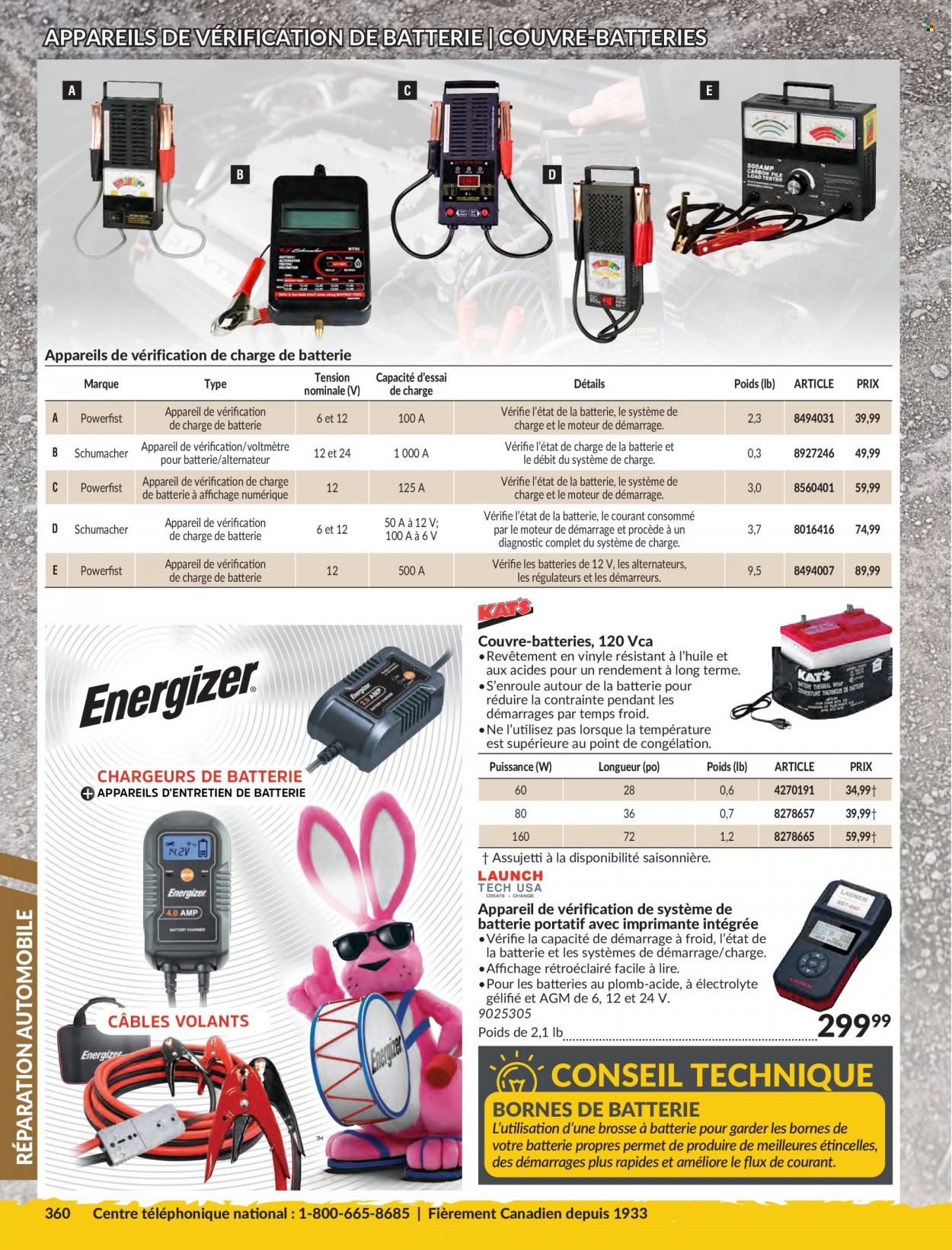 thumbnail - Princess Auto Flyer - Sales products - battery. Page 364.