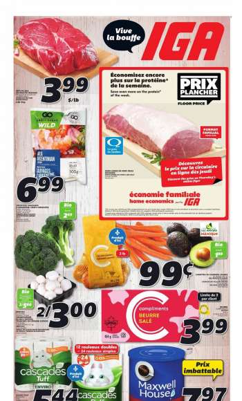 IGA Flyer - September 22, 2022 - September 28, 2022.