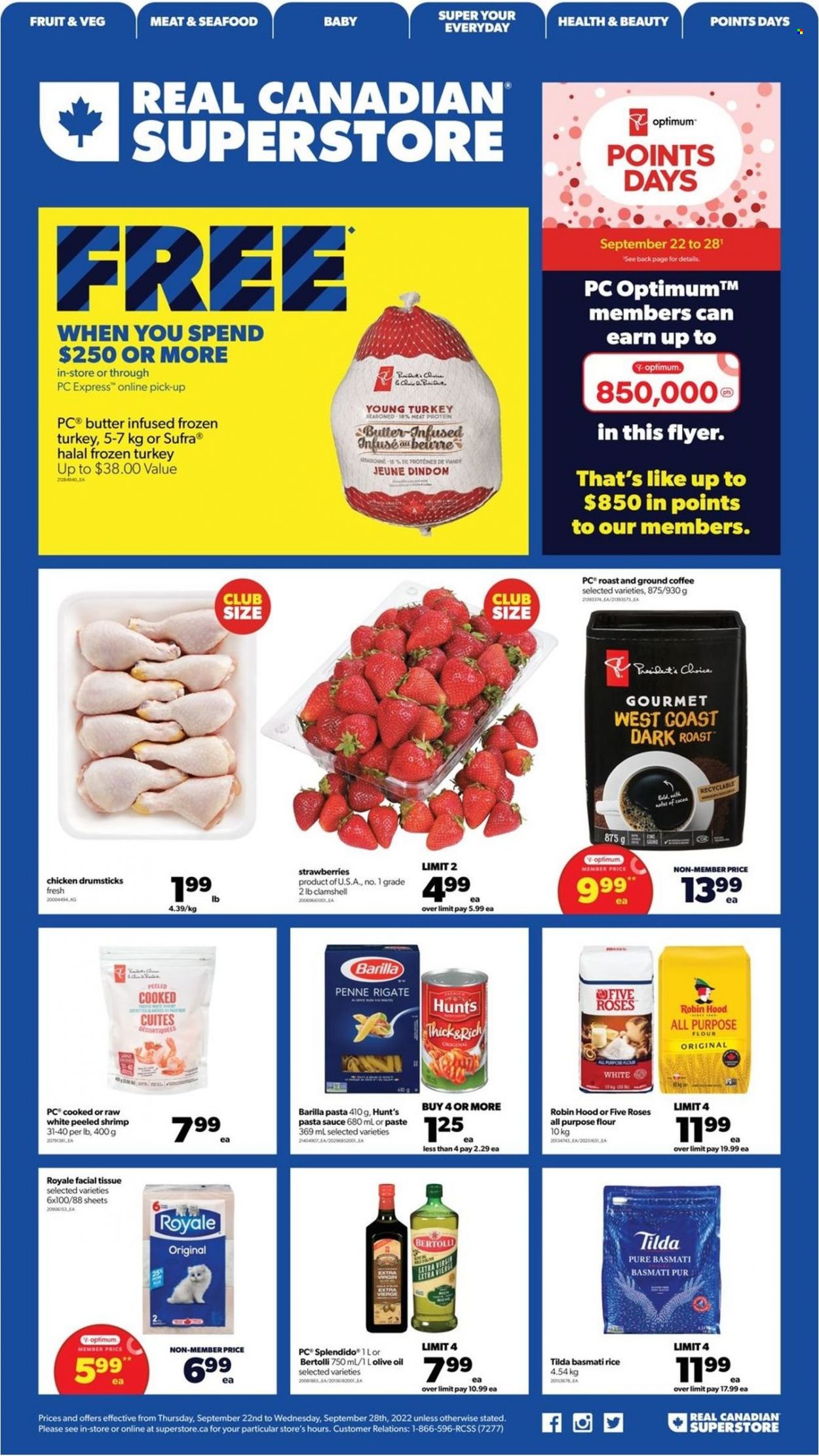 Real Canadian Superstore flyer - September 22, 2022 - September 28, 2022. Page 1