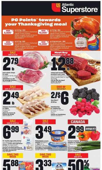 Atlantic Superstore Flyer - September 22, 2022 - September 28, 2022.