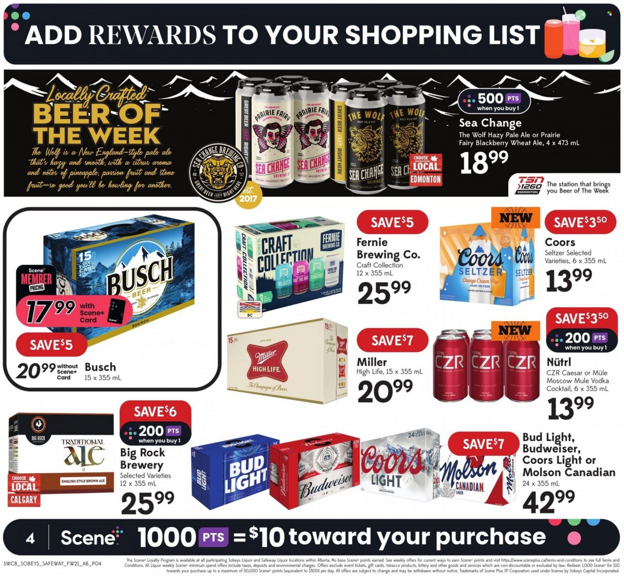 Sobeys Liquor flyer - September 22, 2022 - September 28, 2022. Page 4