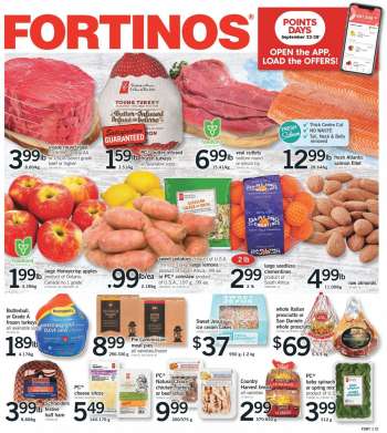 Fortinos Flyer - September 22, 2022 - September 28, 2022.