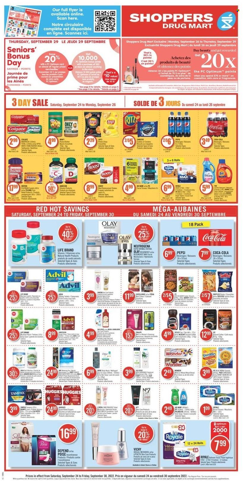 Shoppers Drug Mart flyer - September 24, 2022 - September 30, 2022. Page 1
