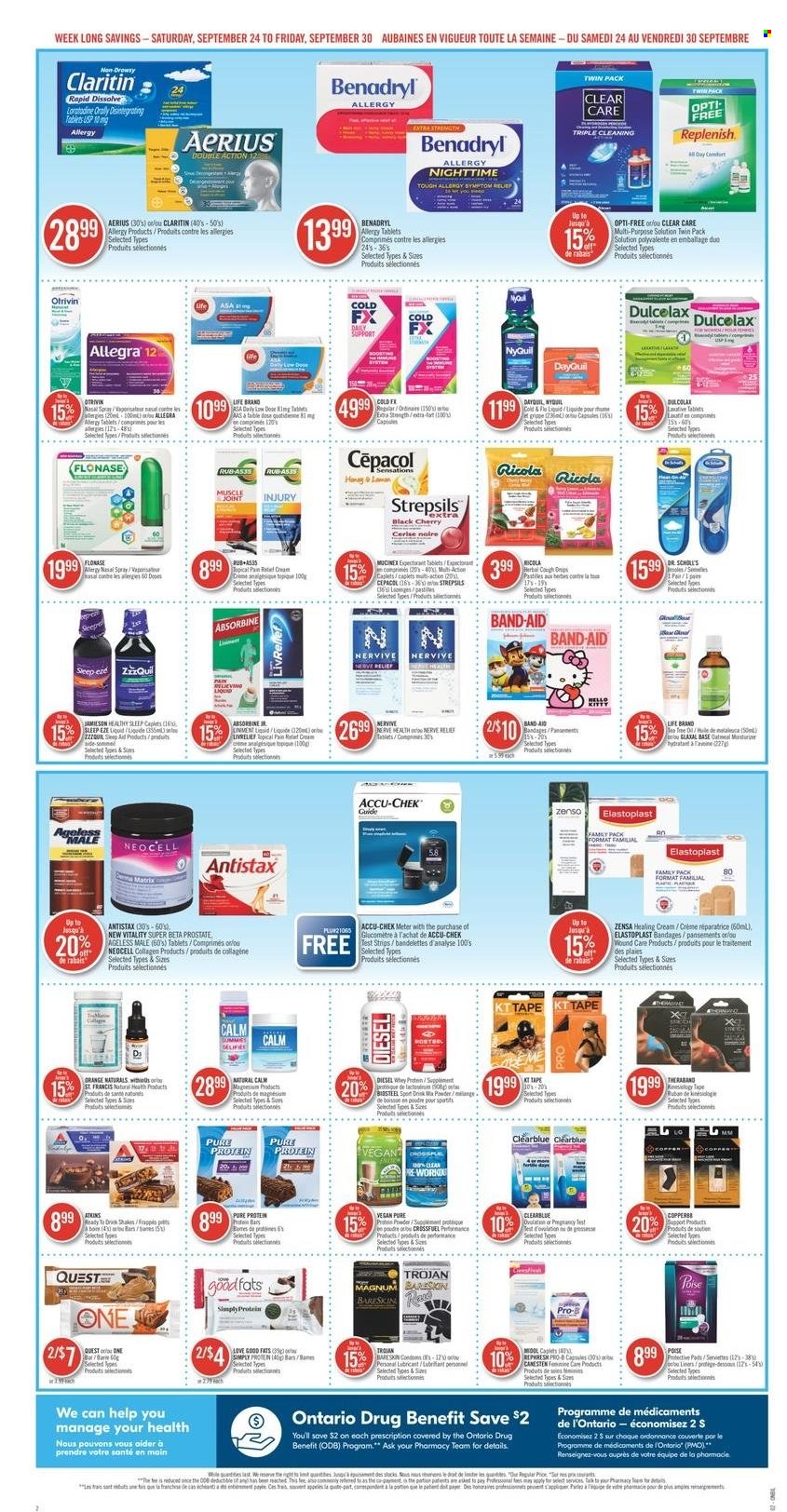 Shoppers Drug Mart flyer - September 24, 2022 - September 30, 2022. Page 2