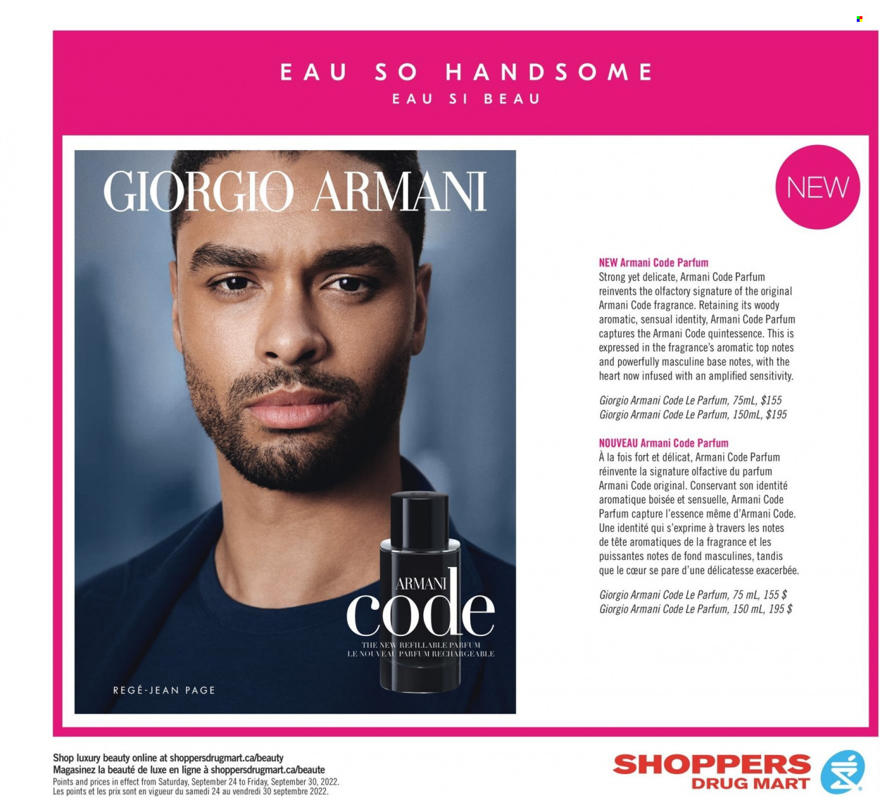 Shoppers Drug Mart flyer - September 24, 2022 - September 30, 2022. Page 13