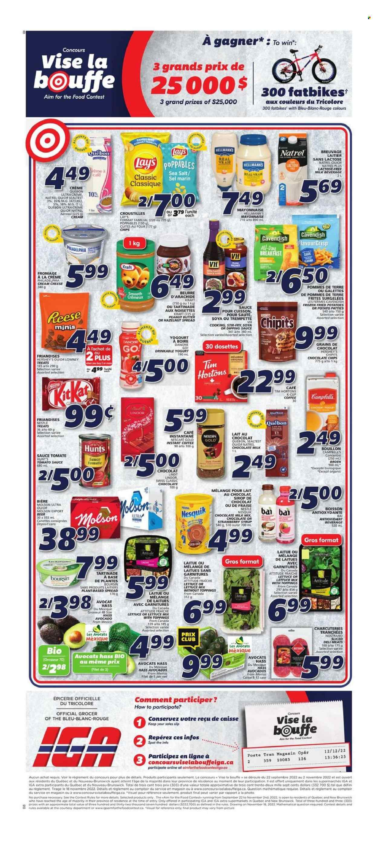 IGA flyer - September 29, 2022 - October 05, 2022. Page 7