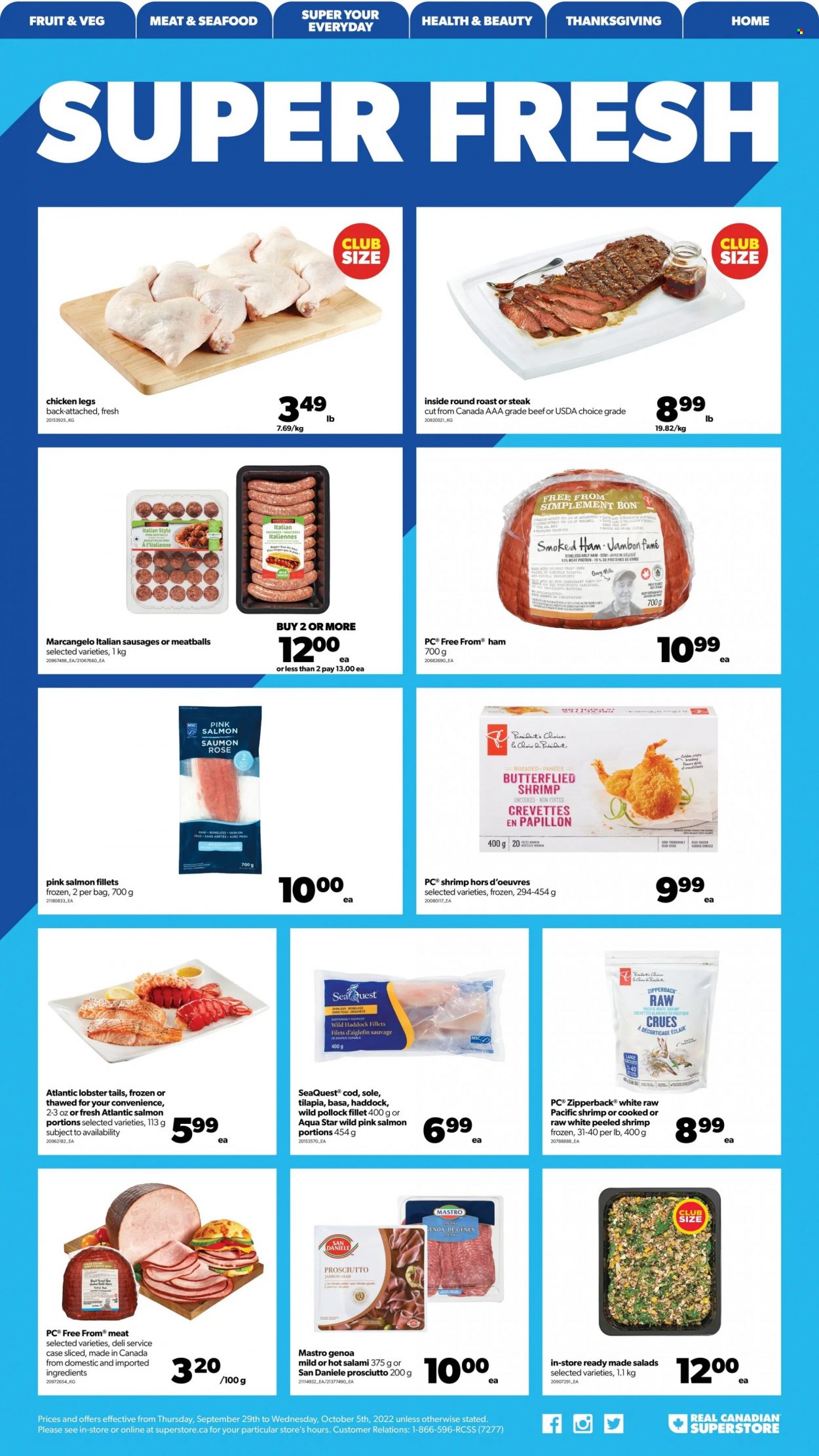 Real Canadian Superstore flyer - September 29, 2022 - October 05, 2022. Page 11