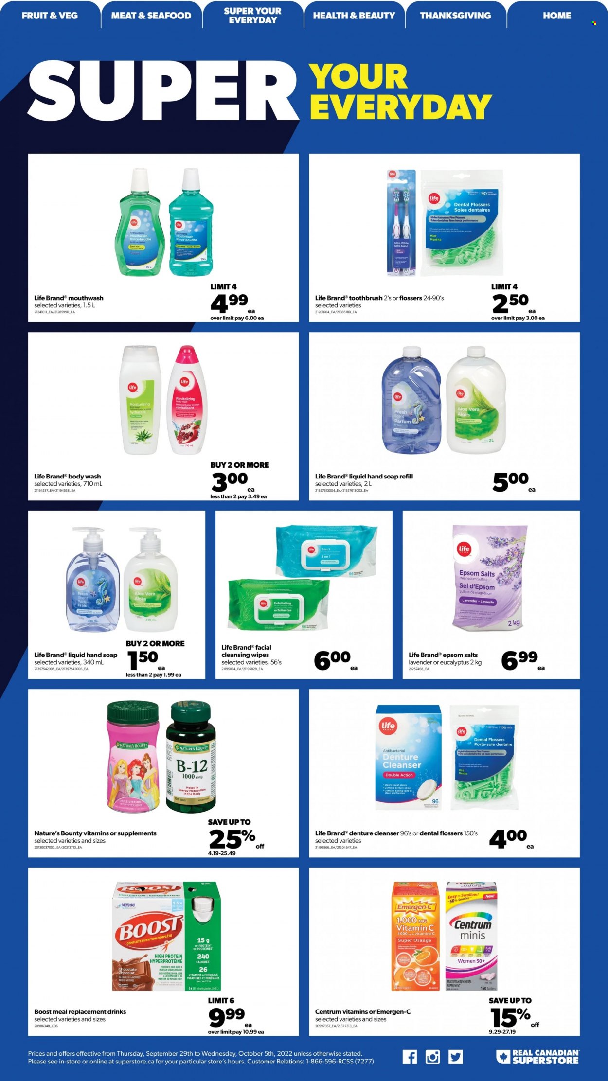 Real Canadian Superstore flyer - September 29, 2022 - October 05, 2022. Page 17