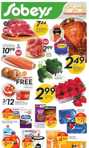 Circulaire Sobeys - 29 Septembre 2022 - 05 Octobre 2022.