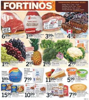 Fortinos Flyer - September 29, 2022 - October 05, 2022.
