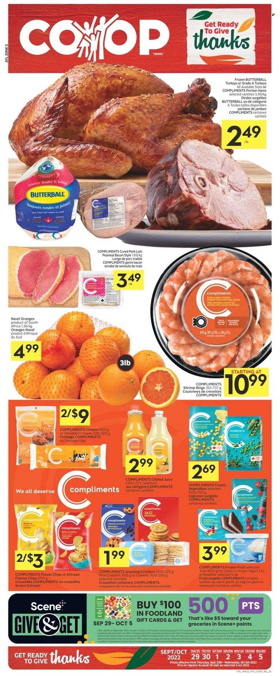 Co-op flyer - September 29, 2022 - October 05, 2022. Page 1