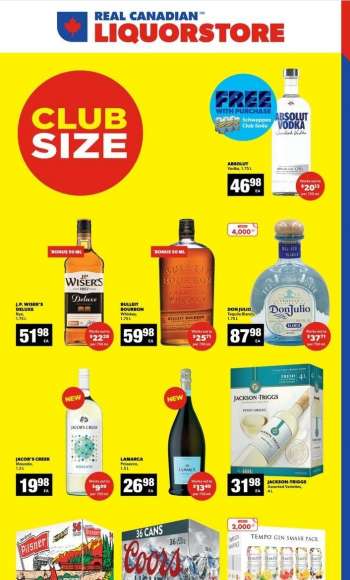 Real Canadian Liquorstore Flyer - September 28, 2022 - October 02, 2022.