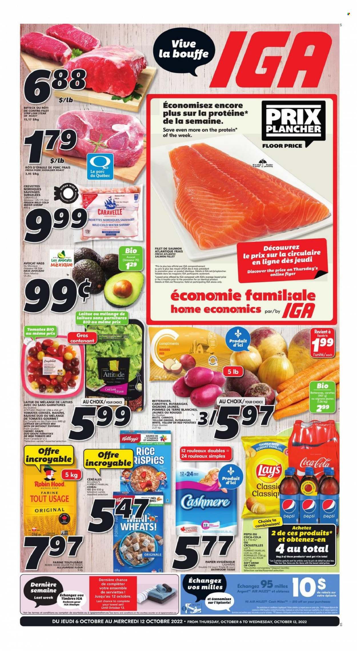 IGA flyer - October 06, 2022 - October 12, 2022. Page 1