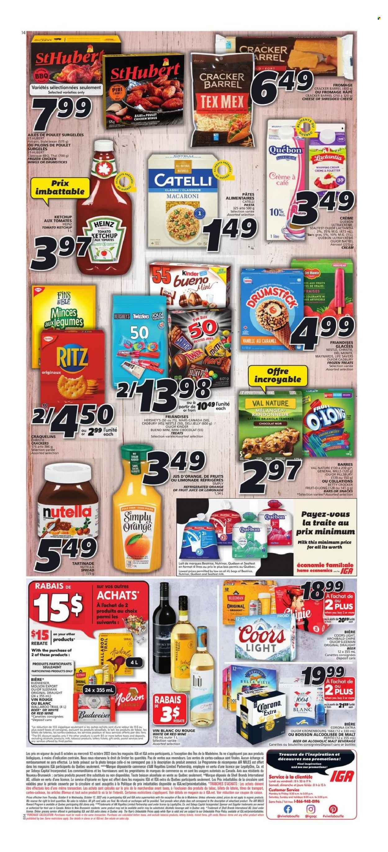 IGA flyer - October 06, 2022 - October 12, 2022. Page 2