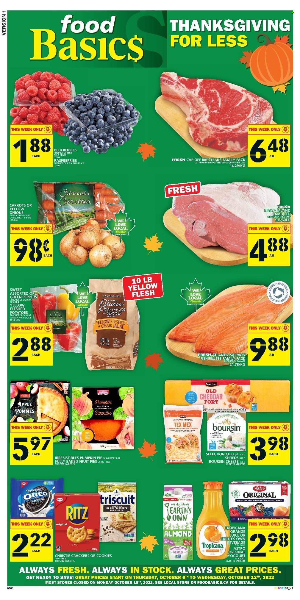 Food Basics flyer - October 06, 2022 - October 12, 2022. Page 1