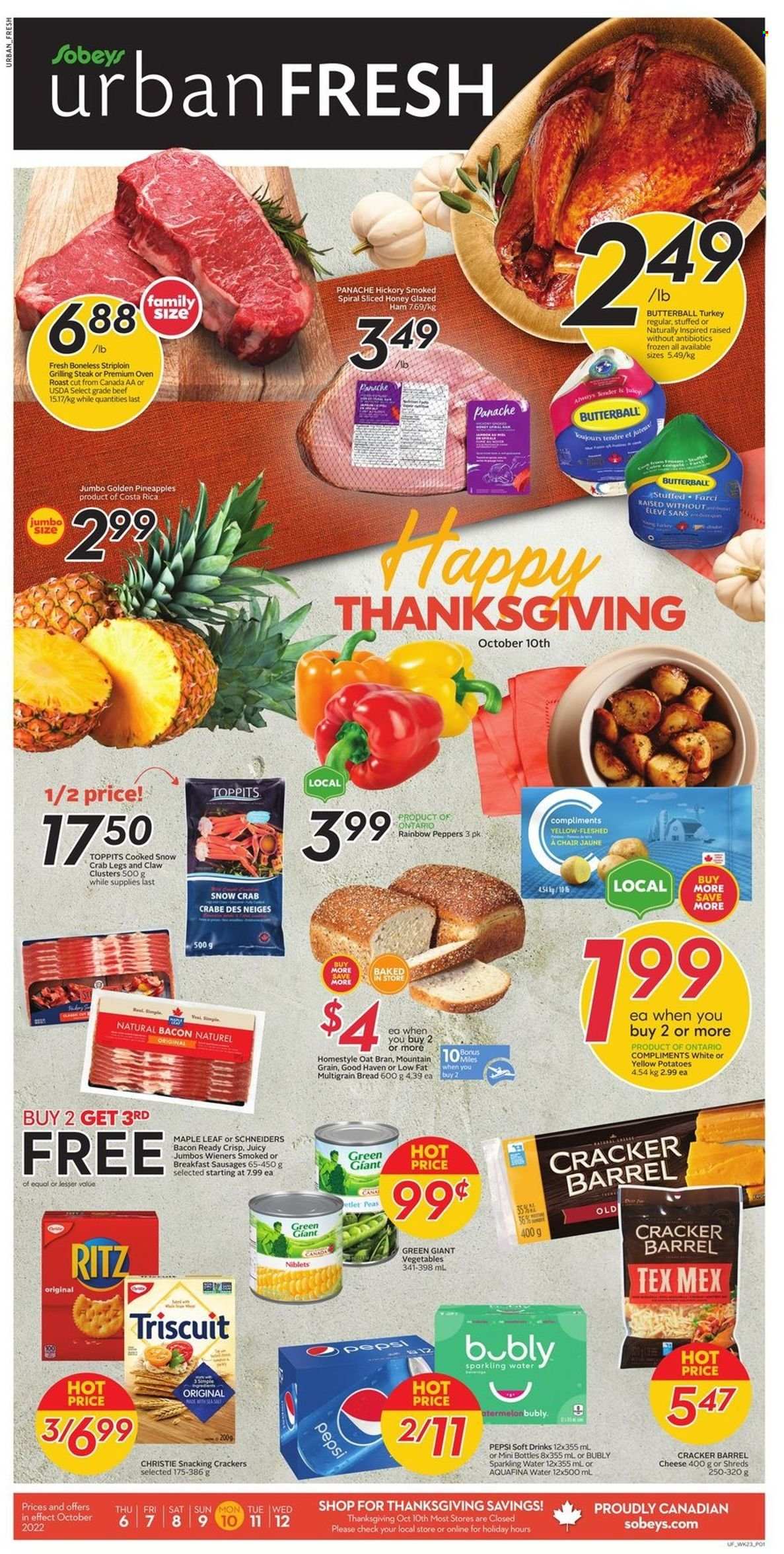 Sobeys Urban Fresh flyer - October 06, 2022 - October 12, 2022. Page 1
