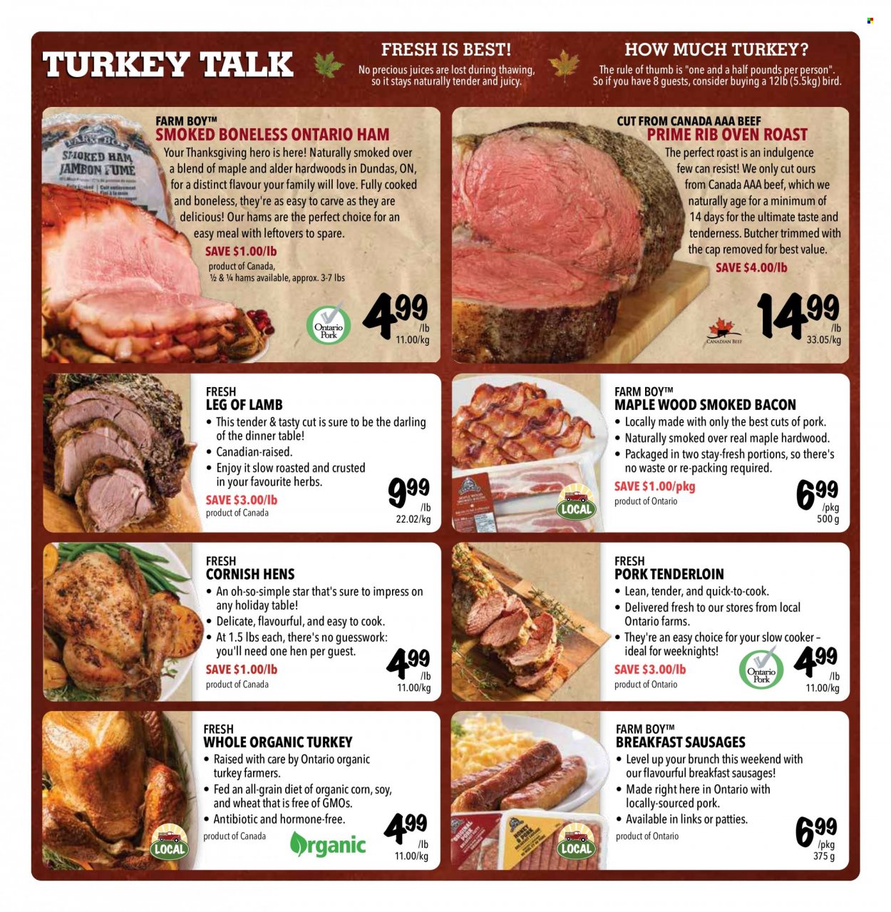 Farm Boy flyer - October 06, 2022 - October 12, 2022. Page 3