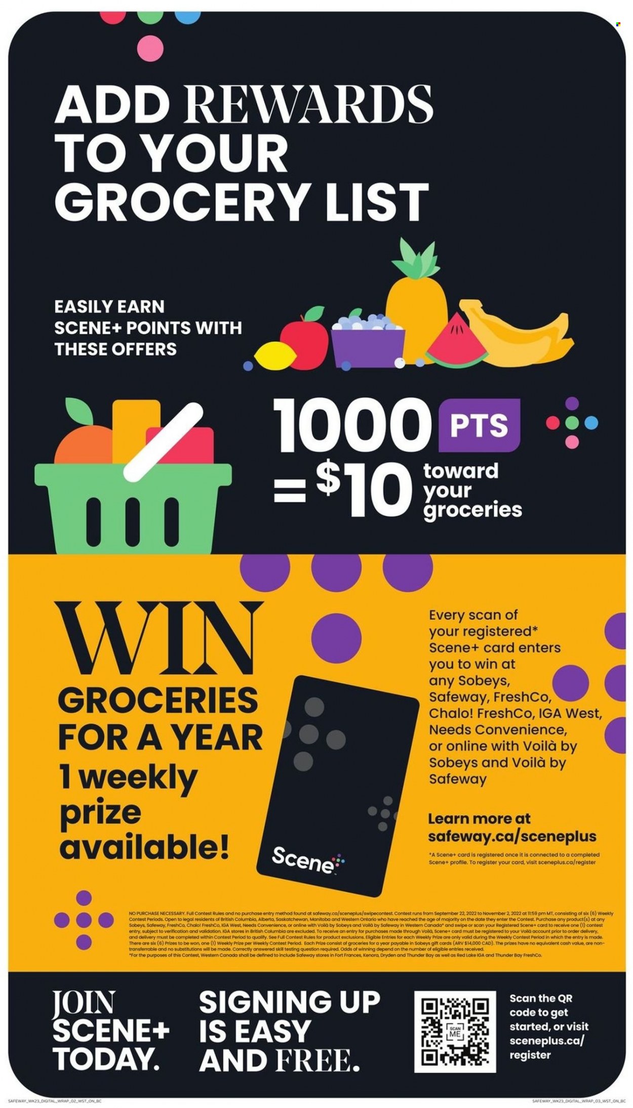 Safeway flyer - October 06, 2022 - October 12, 2022. Page 17